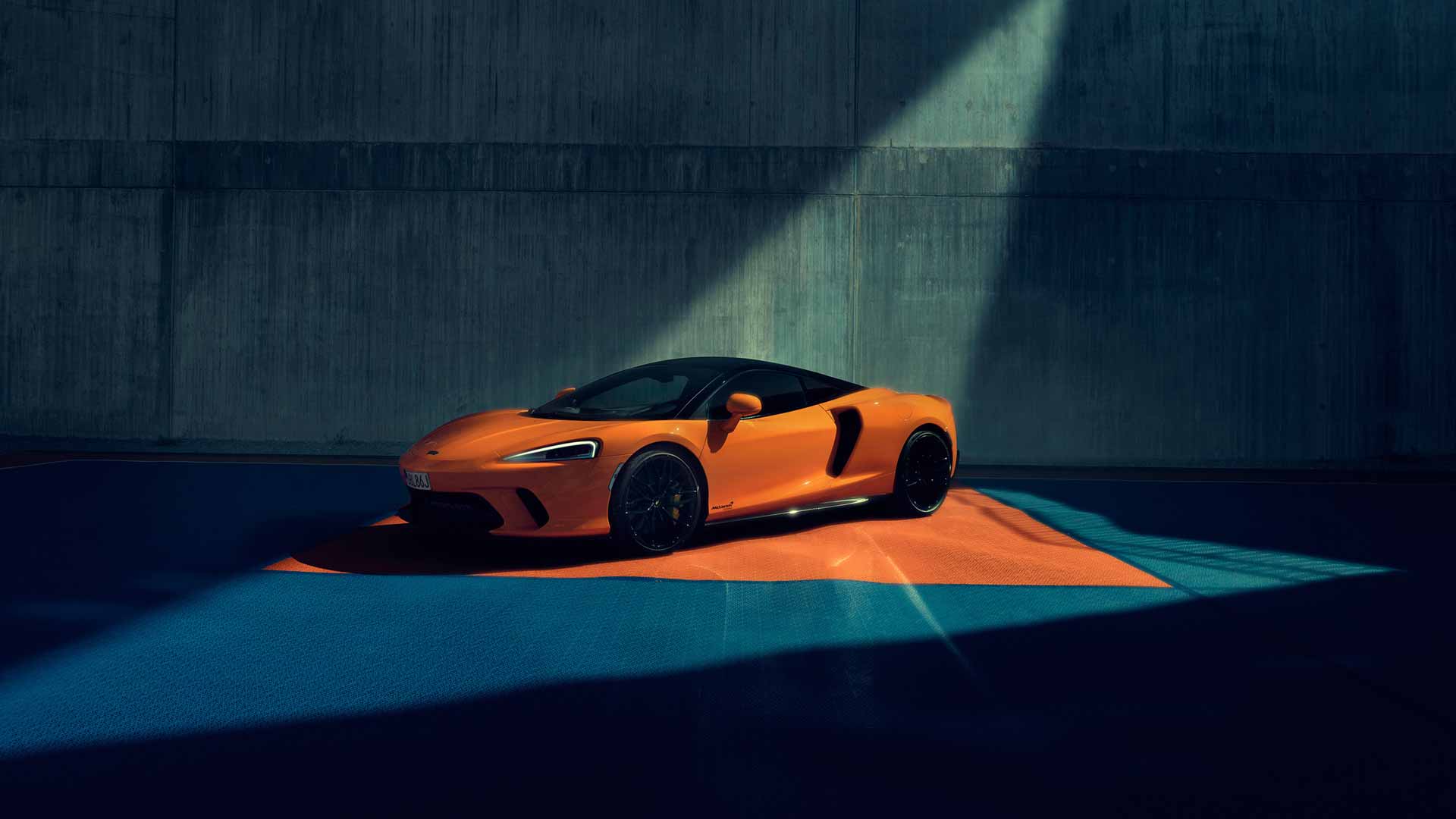 橙色迈凯伦 GT 4K壁纸