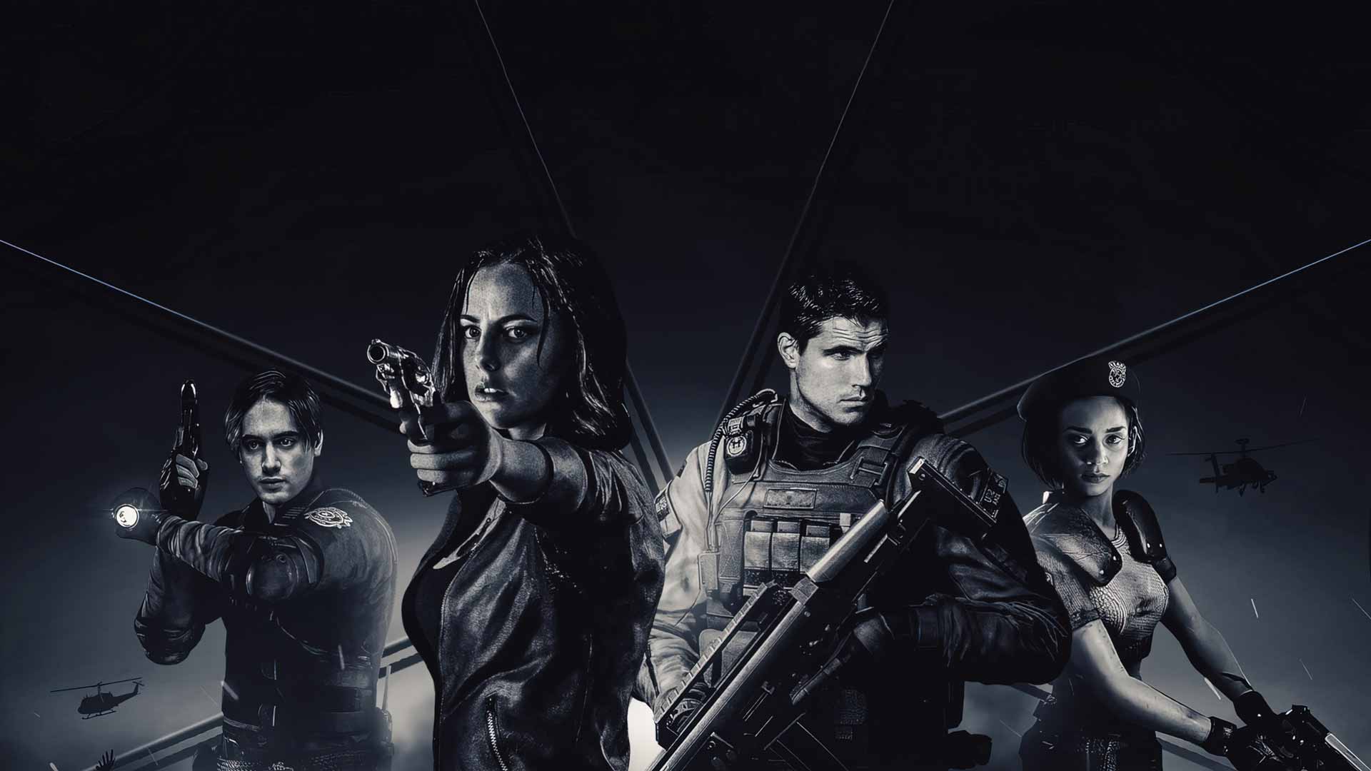 生化危机演员表 4K壁纸