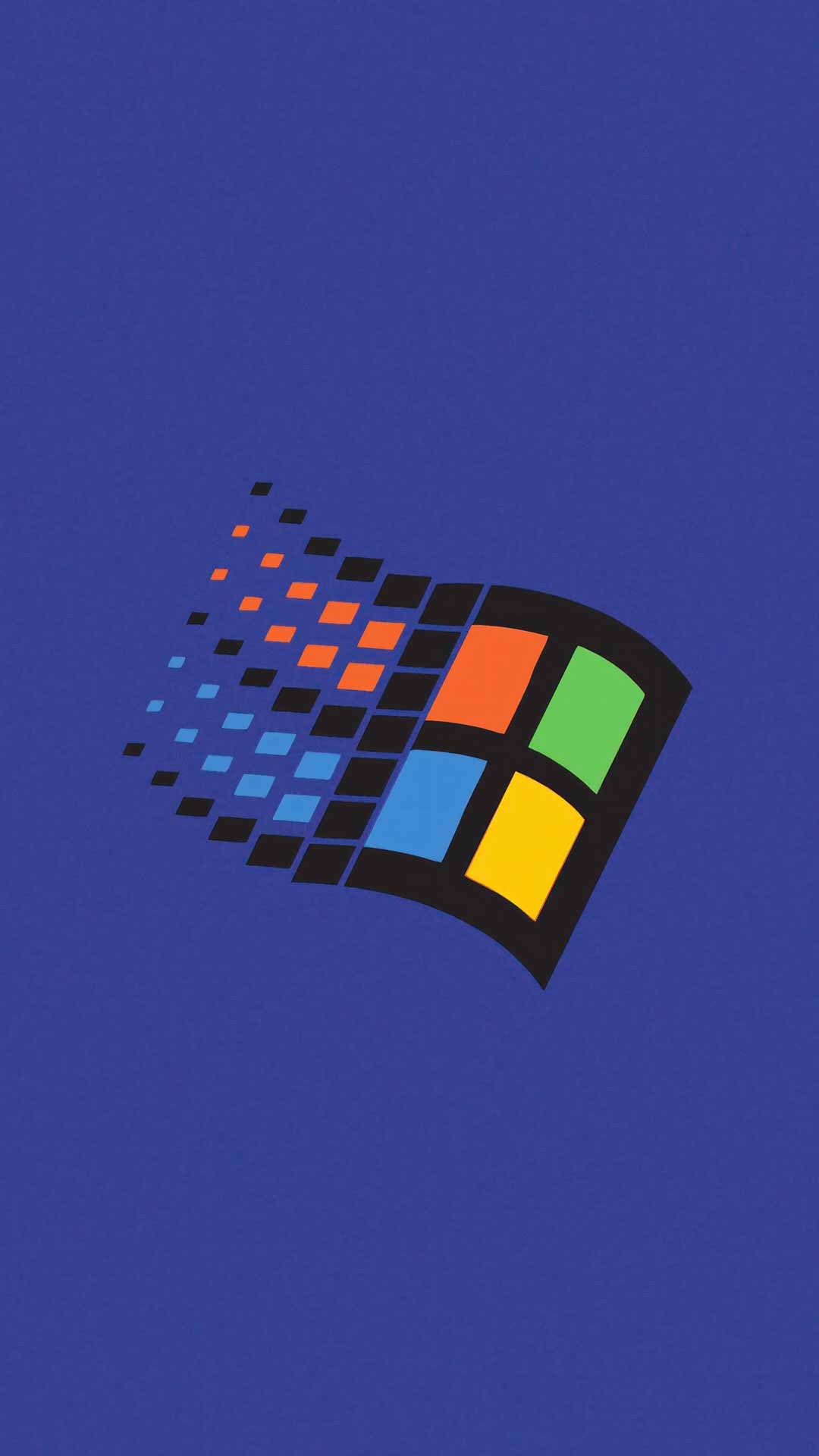 Windows 98 Logo 4K手机壁纸