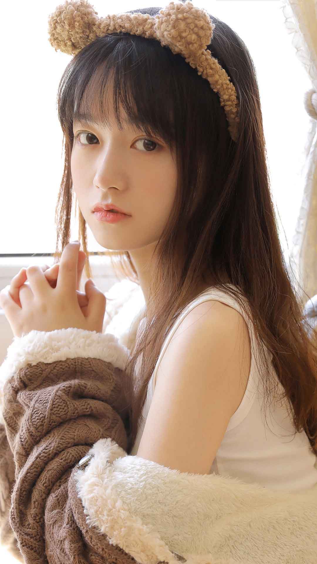 居家美女养眼甜美写真