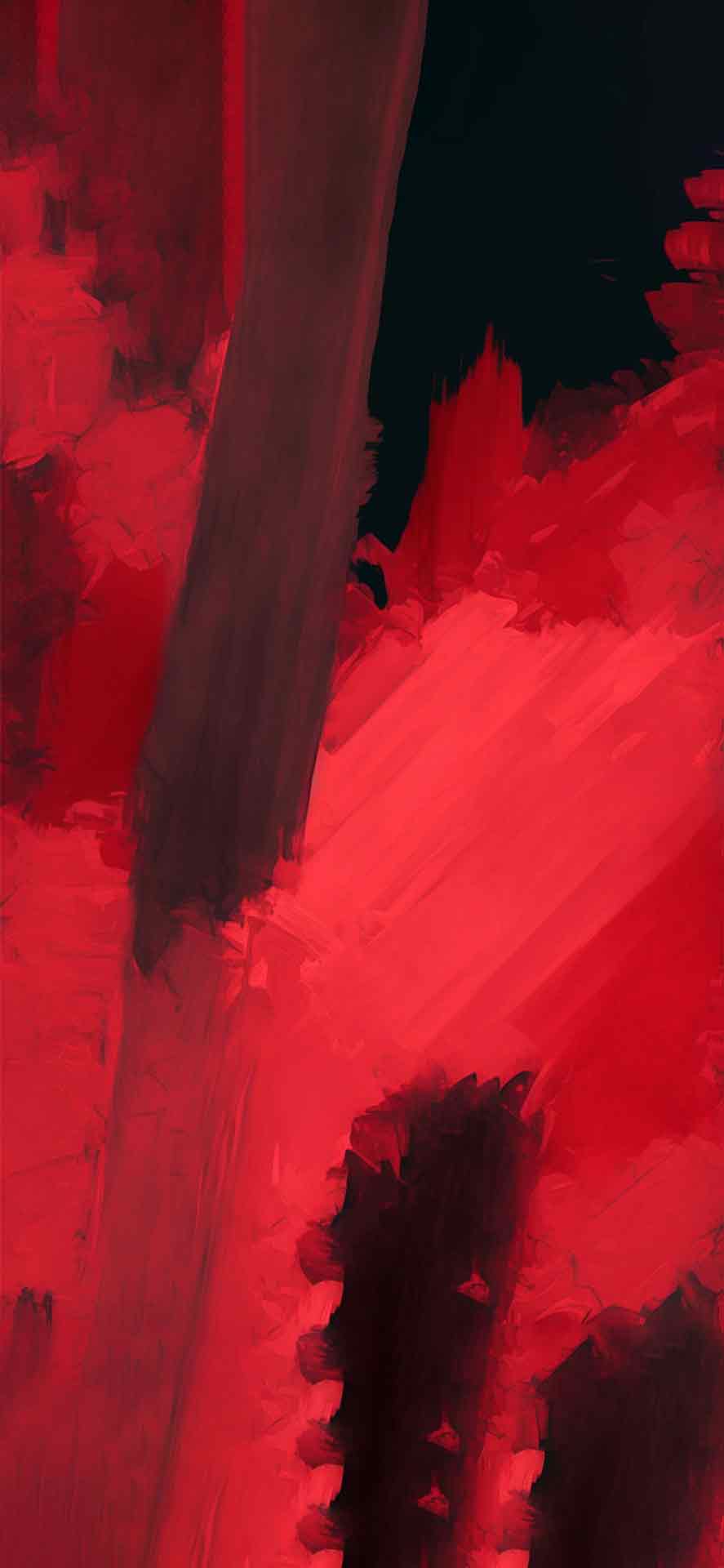 抽象艺术红色壁纸