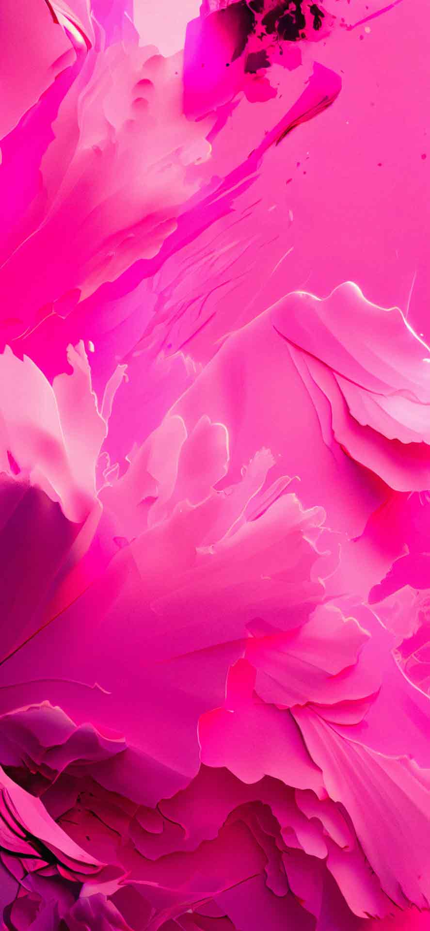 抽象牡丹花瓣粉红色壁纸