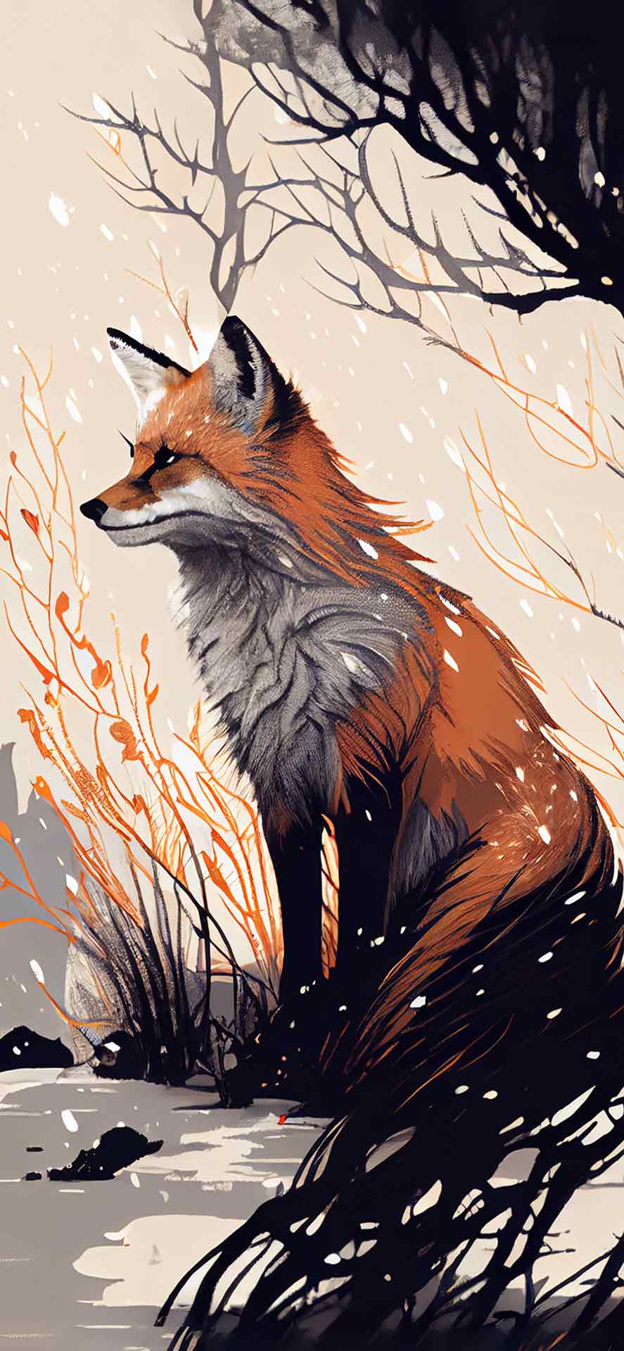 狐狸唯美壁纸