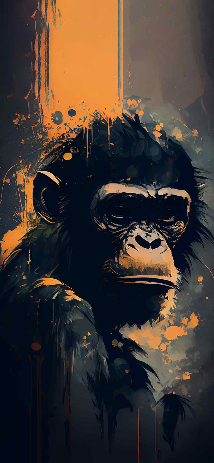 猴子黑暗艺术壁纸