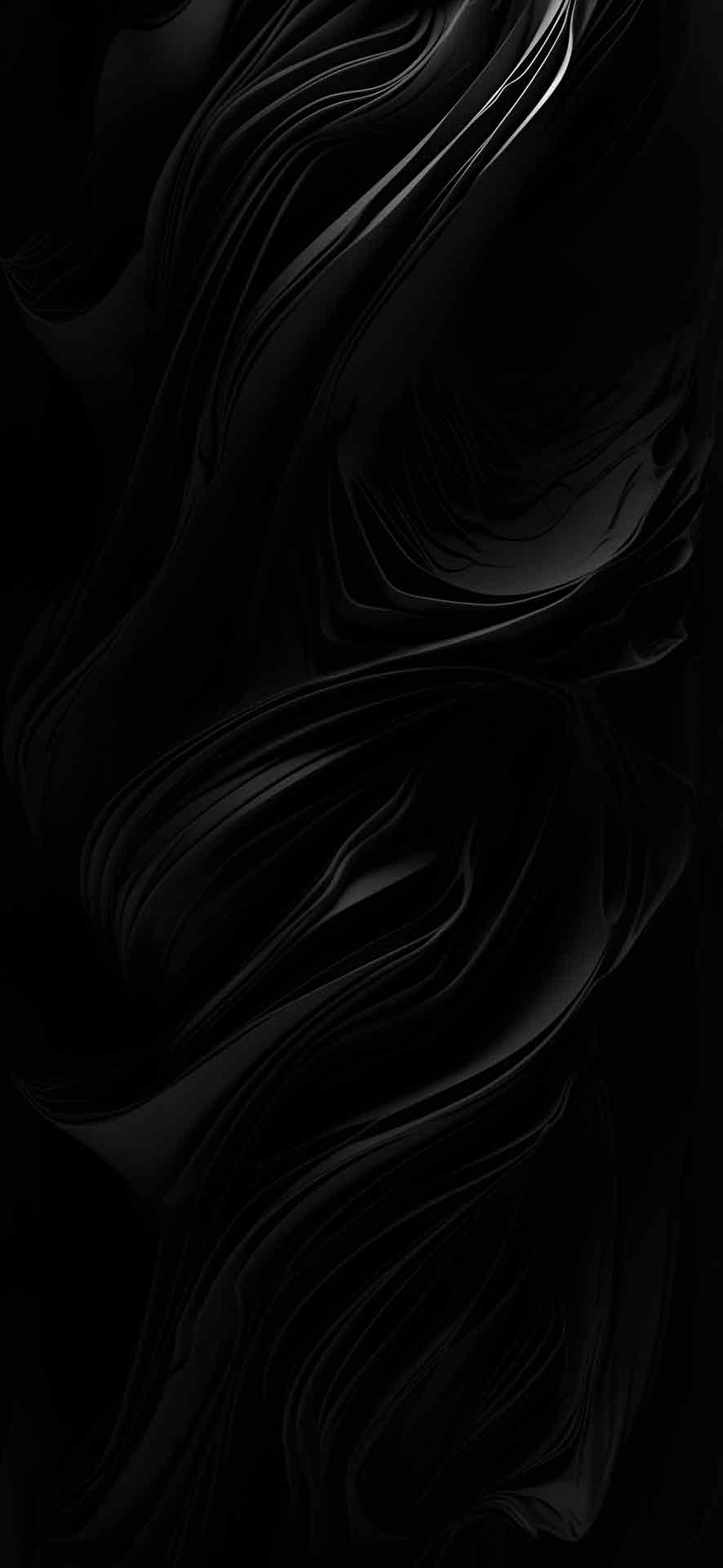 迷人的全黑色抽象壁纸