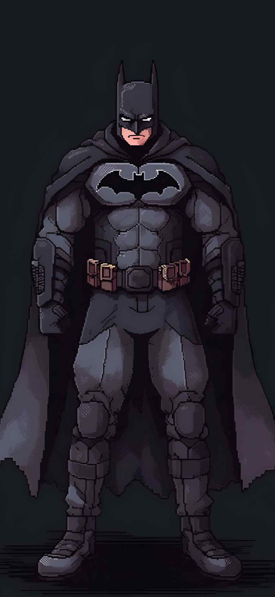 DC蝙蝠侠复古像素壁纸