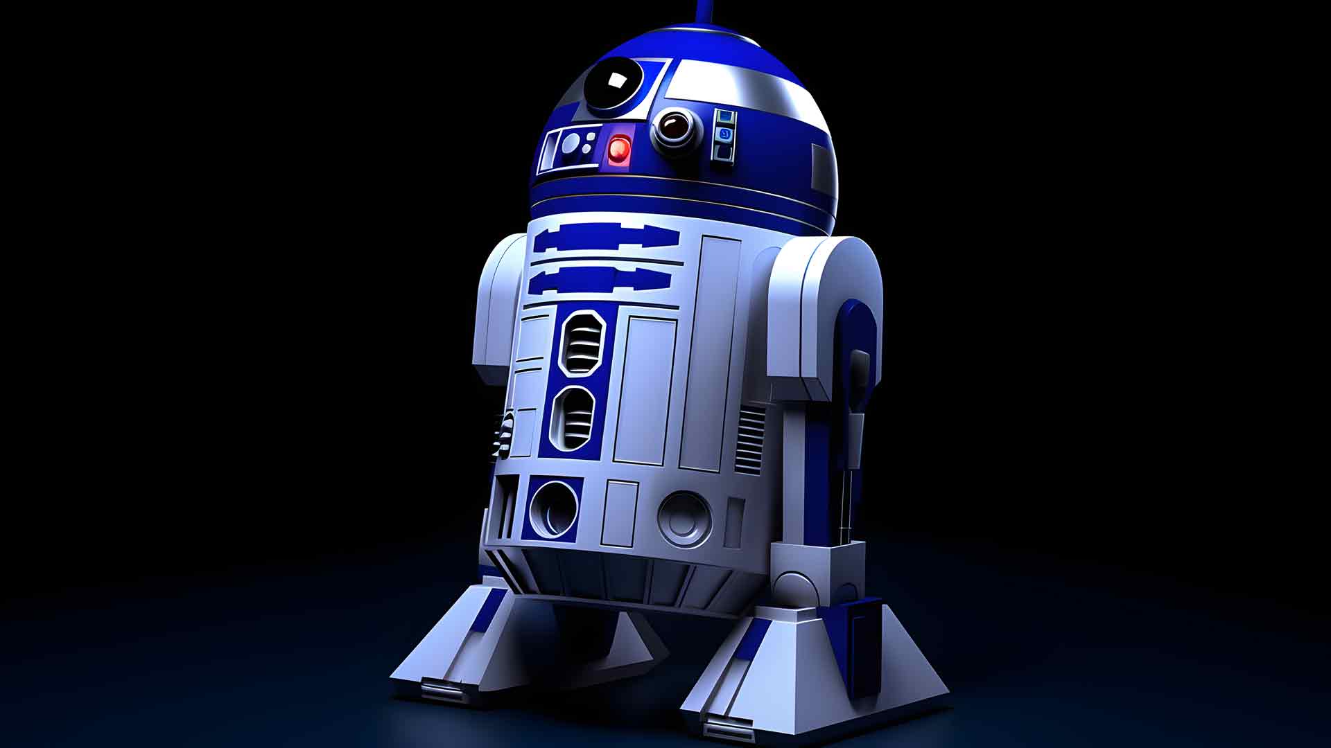 唯美星球大战R2-D2桌面壁纸