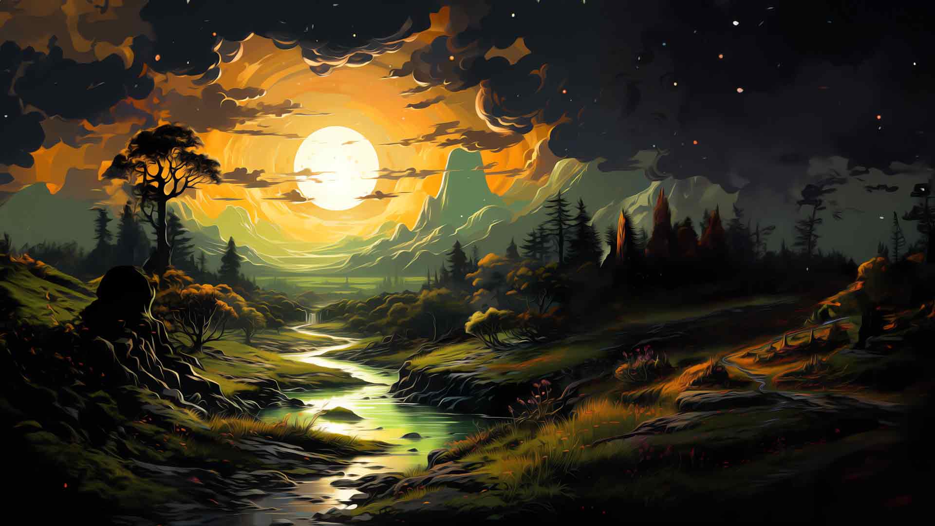 月夜谷：拥抱神秘之美！