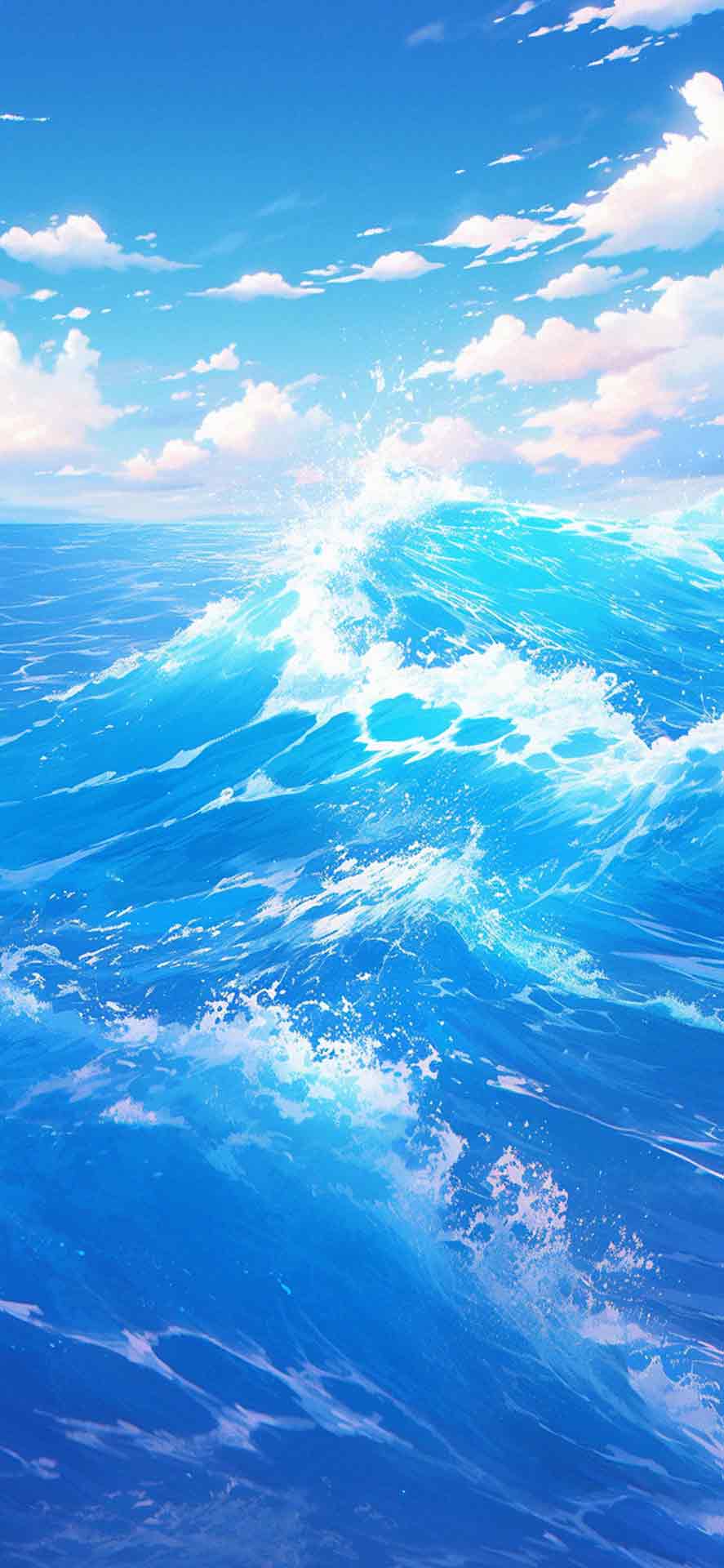 蓝色海洋唯美壁纸