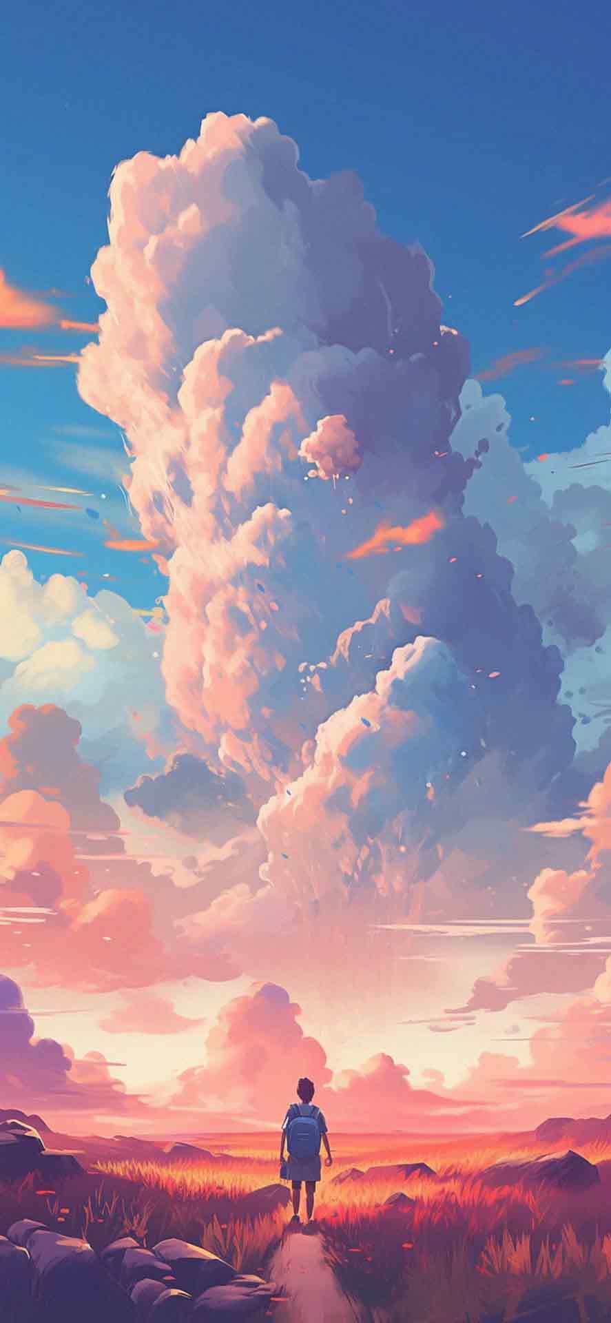 史诗般的天空和云彩艺术壁纸
