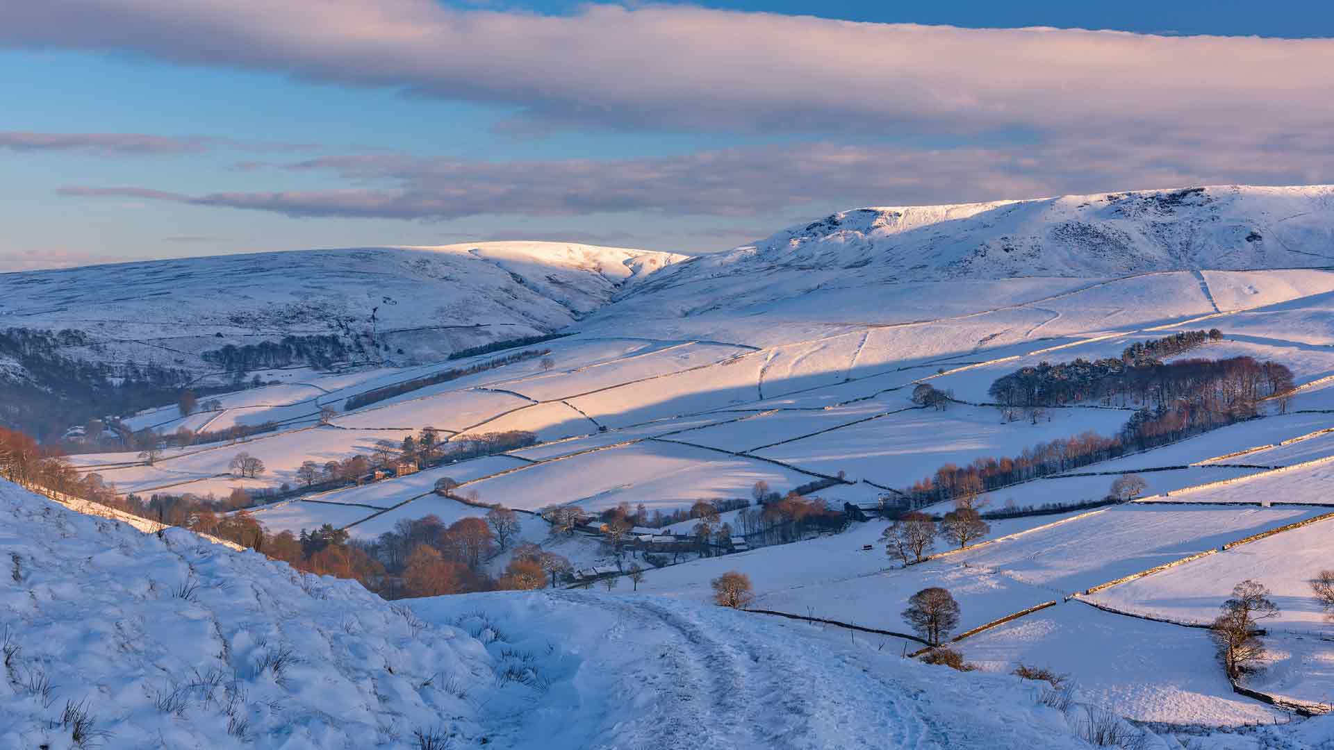 Kinder Scout，峰区国家公园，英国