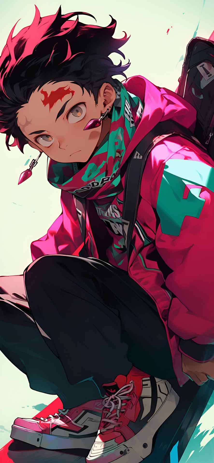 HYPEBEAST TANJIRO 红夹克壁纸