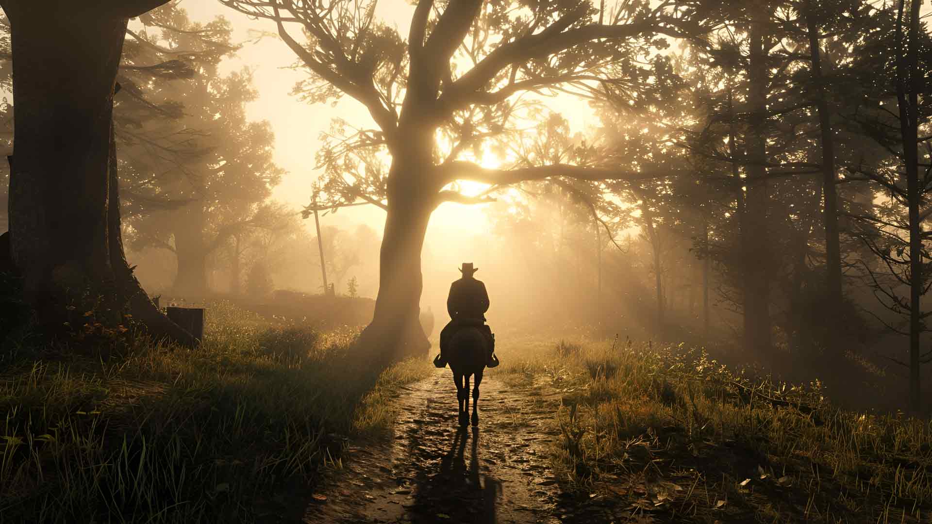 RED DEAD REDEMPTION 2 亚瑟骑马桌面壁纸