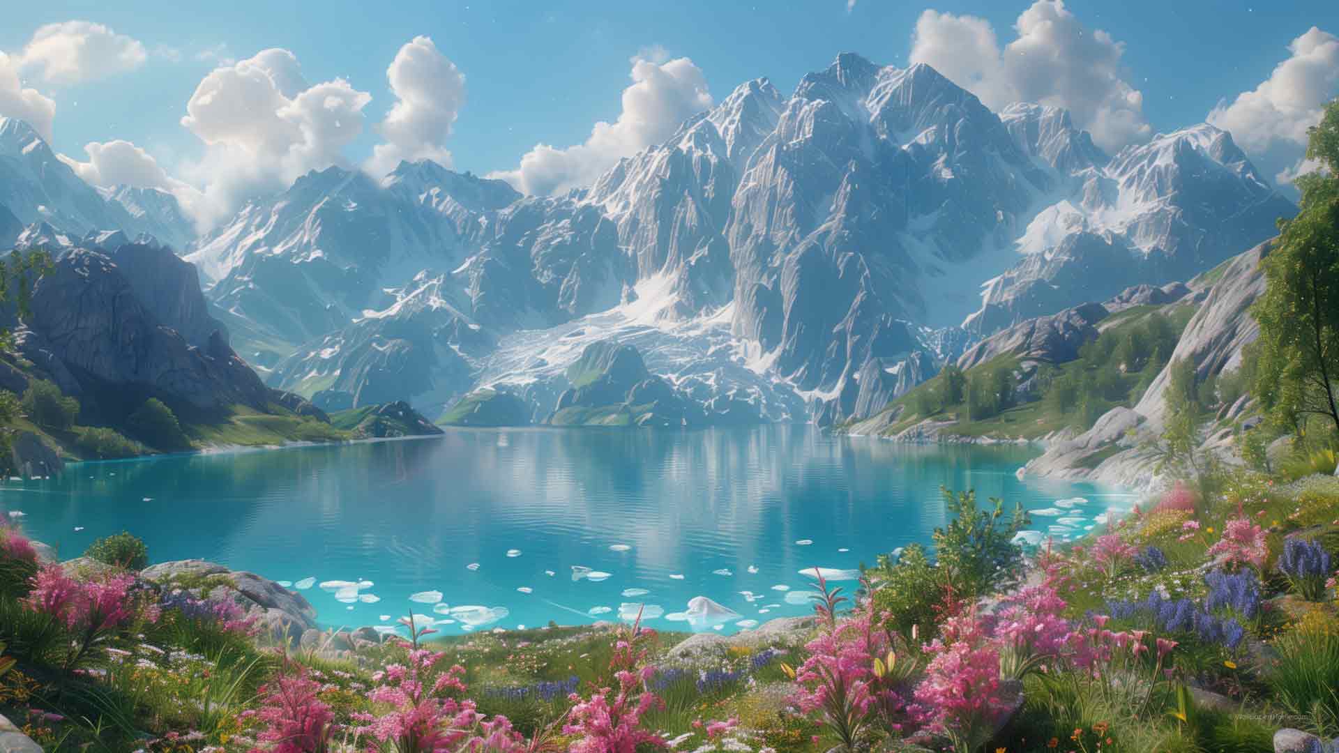 Windows 山 湖
