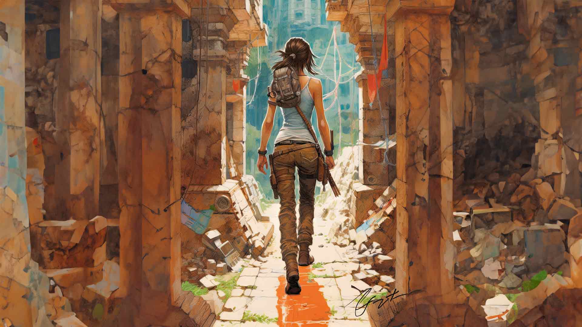 神秘的命运 Lara Croft Unknown Ventures