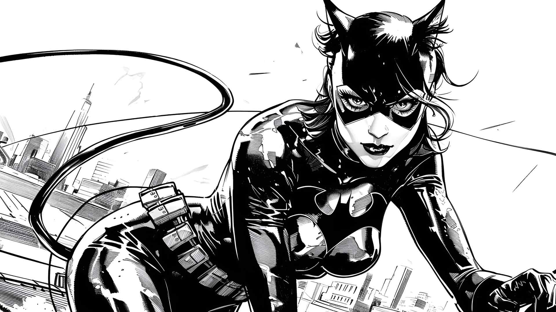 猫女 DC 漫画桌面壁纸
