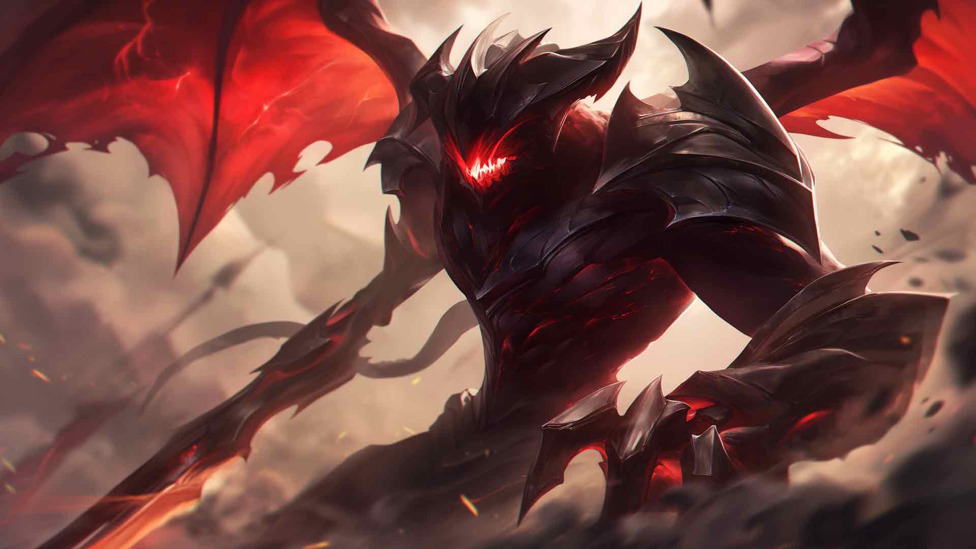 英雄联盟 AATROX 黑暗 桌面壁纸