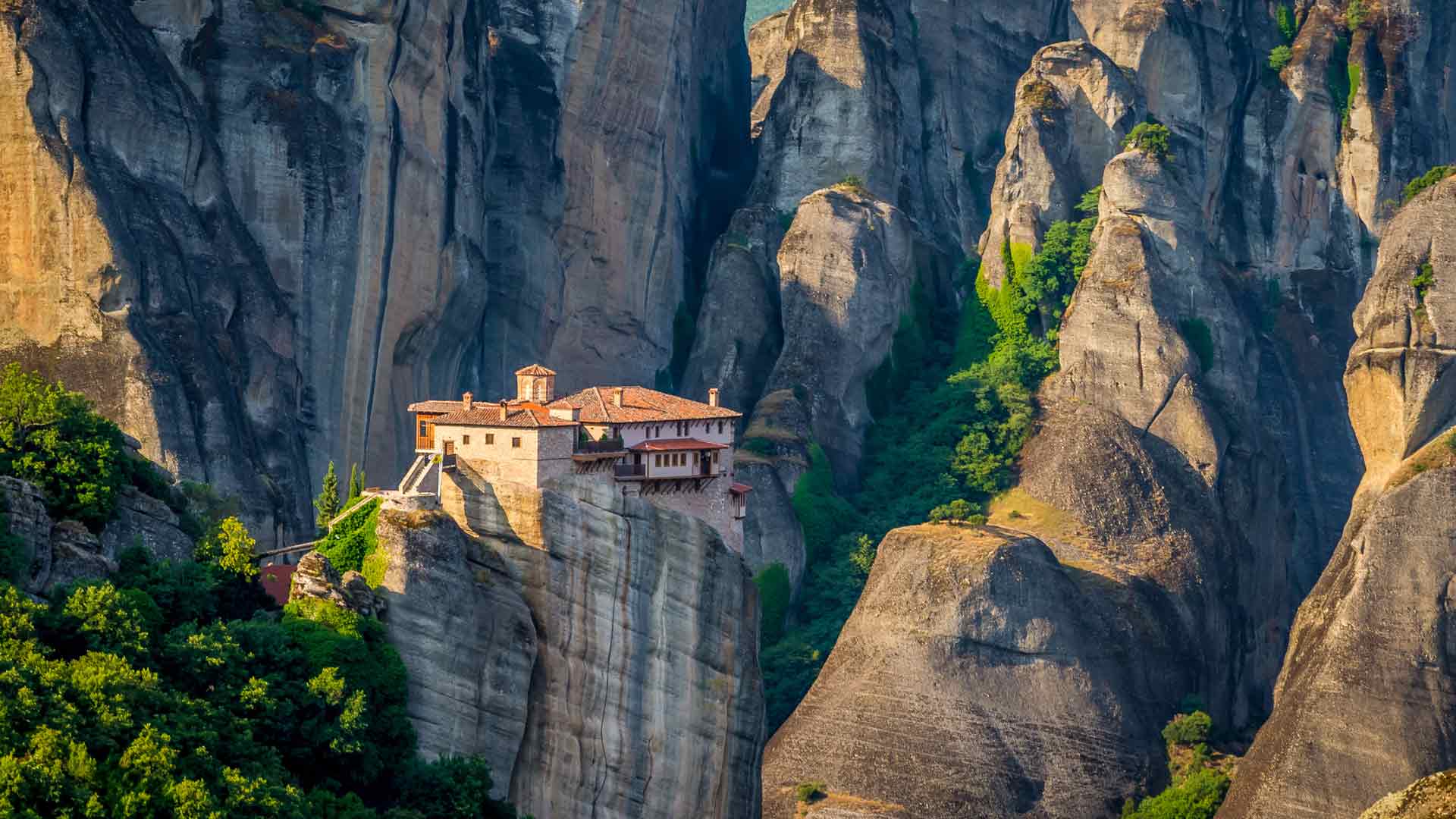 罗萨诺修道院，迈泰奥拉，色萨利 ，希腊