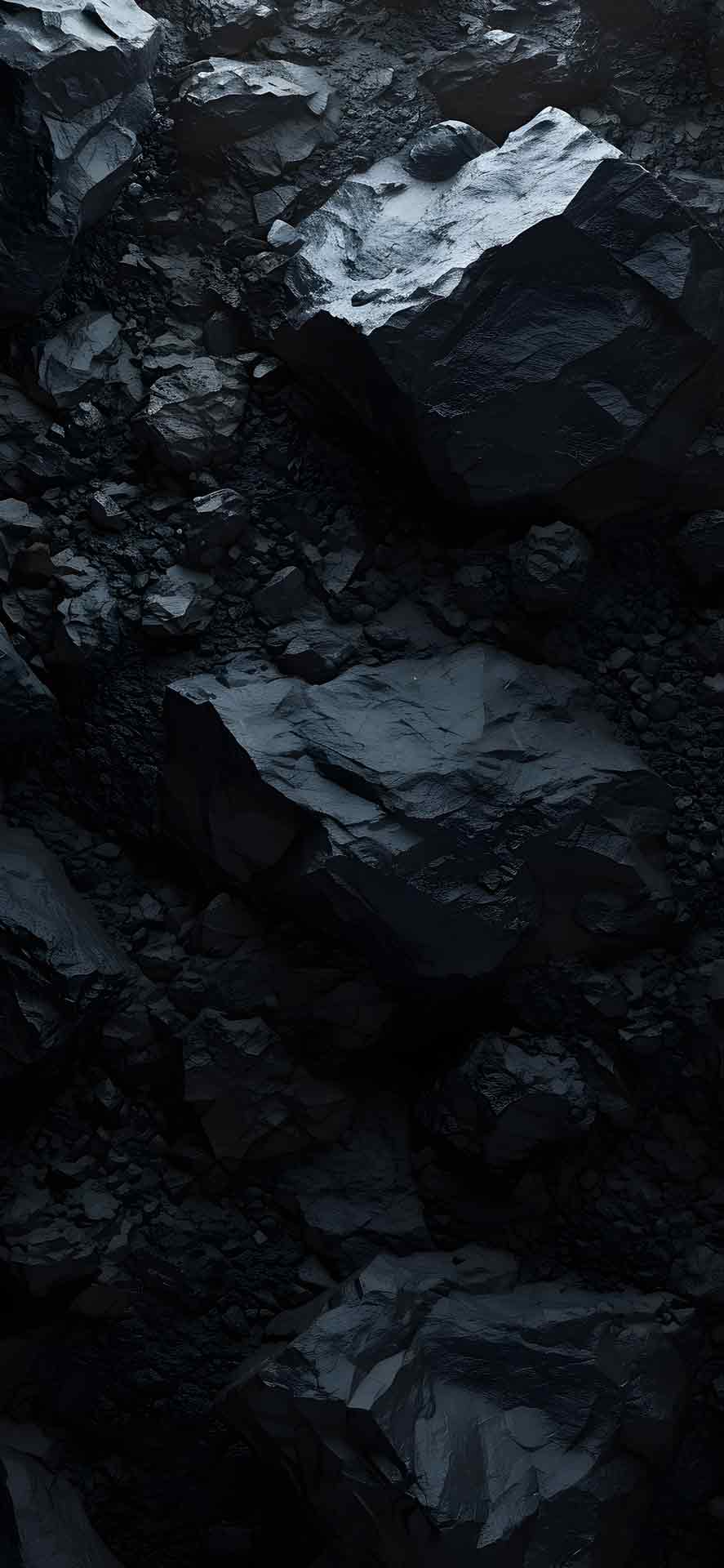 黑暗岩石表面美学壁纸