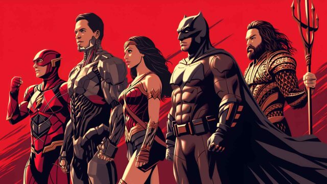 正义联盟英雄 DC 桌面壁纸