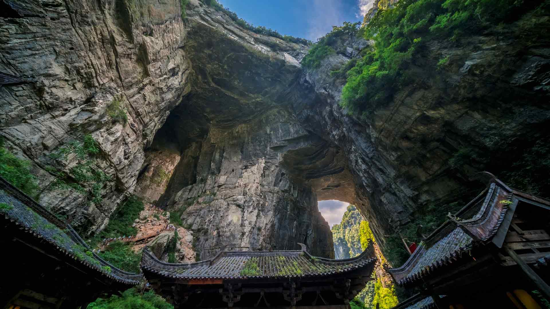 天生三桥，重庆武隆岩溶国家地质公园，中国