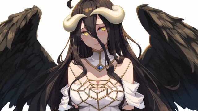 ALBEDO OVERLORD 动漫人物壁纸