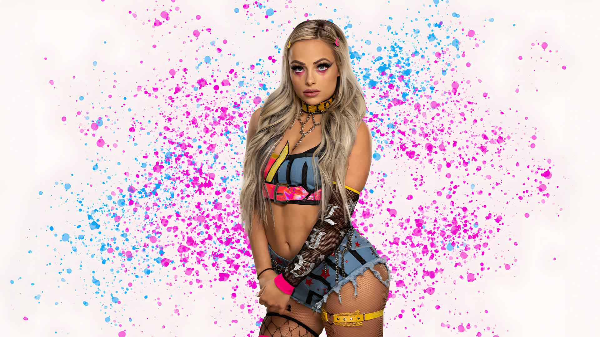 LIV MORGAN WWE 超级明星桌面壁纸