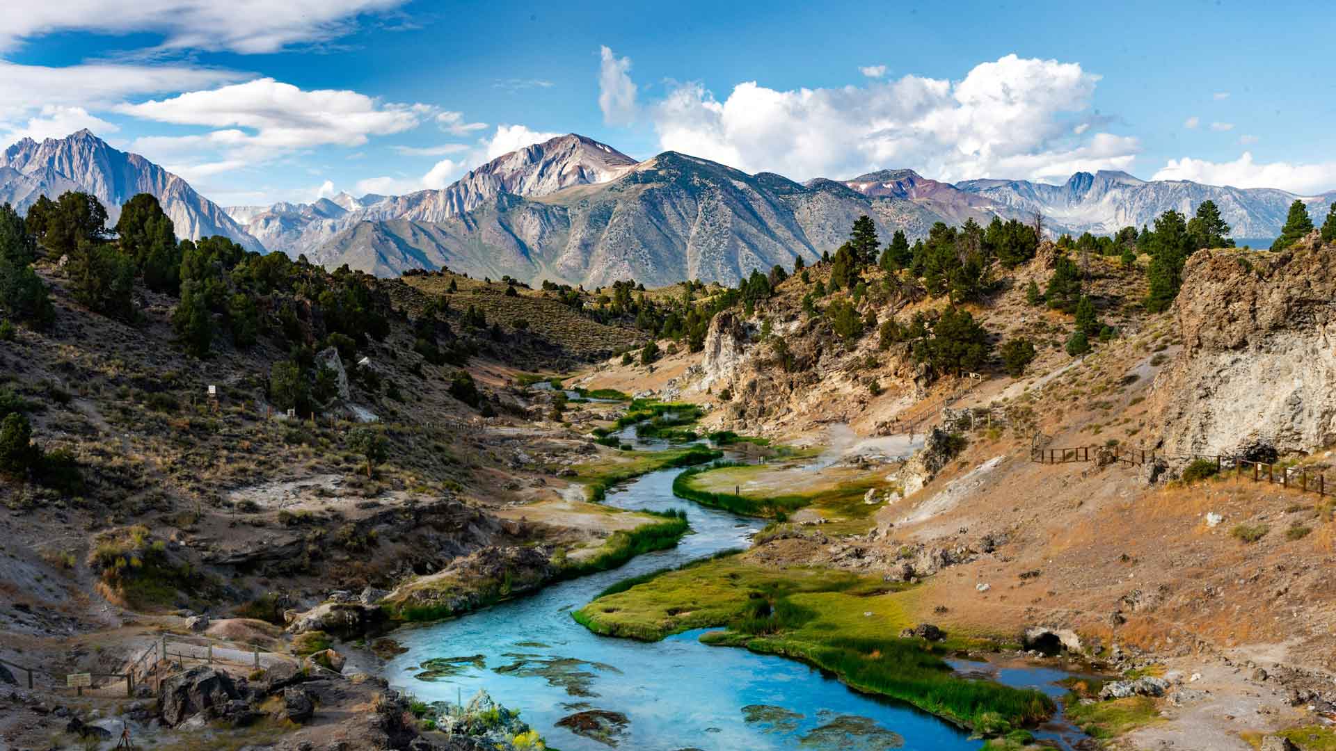 森林河猛犸湖公园加利福尼亚州美国