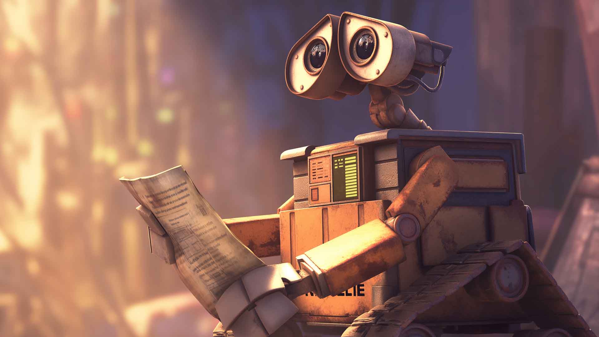 WALL-E 孤独的机器人桌面壁纸