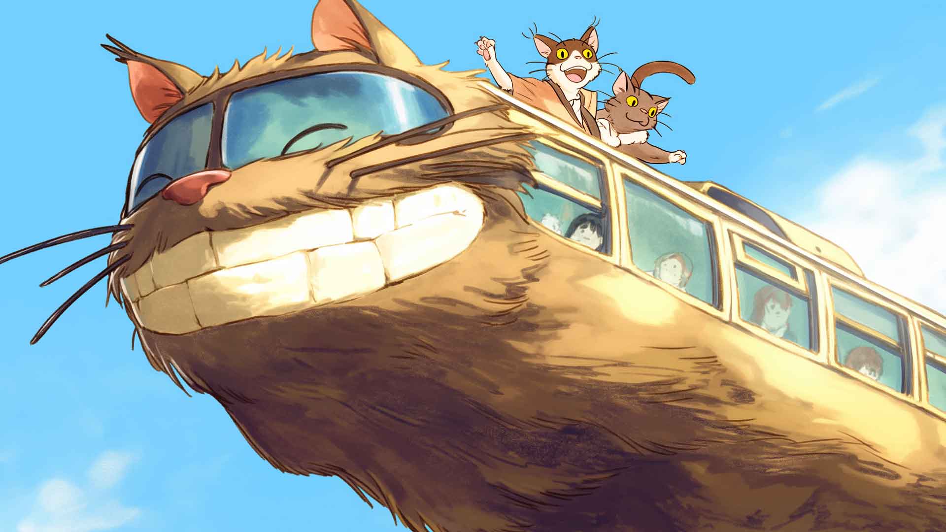 猫巴士之旅灵界桌面壁纸