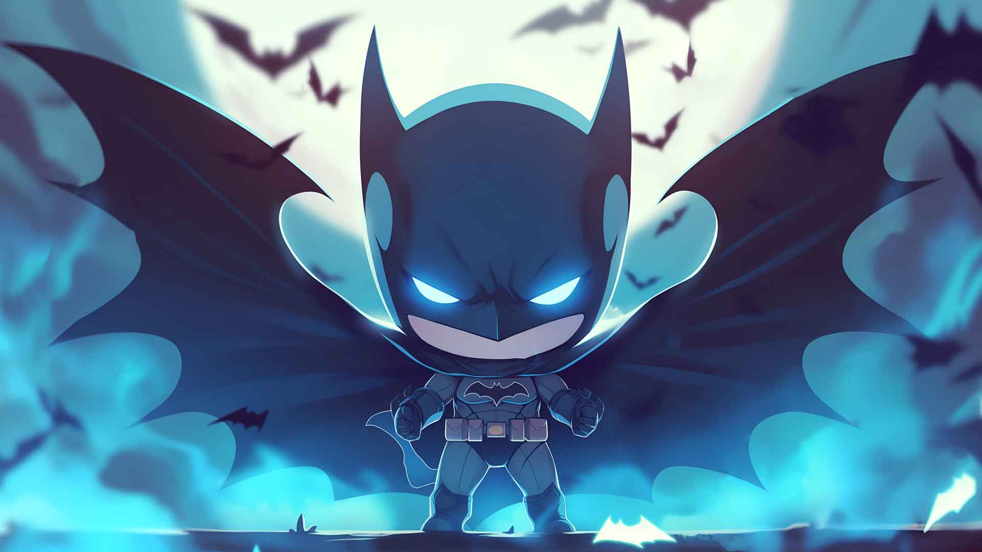 小蝙蝠侠 英雄桌面壁纸