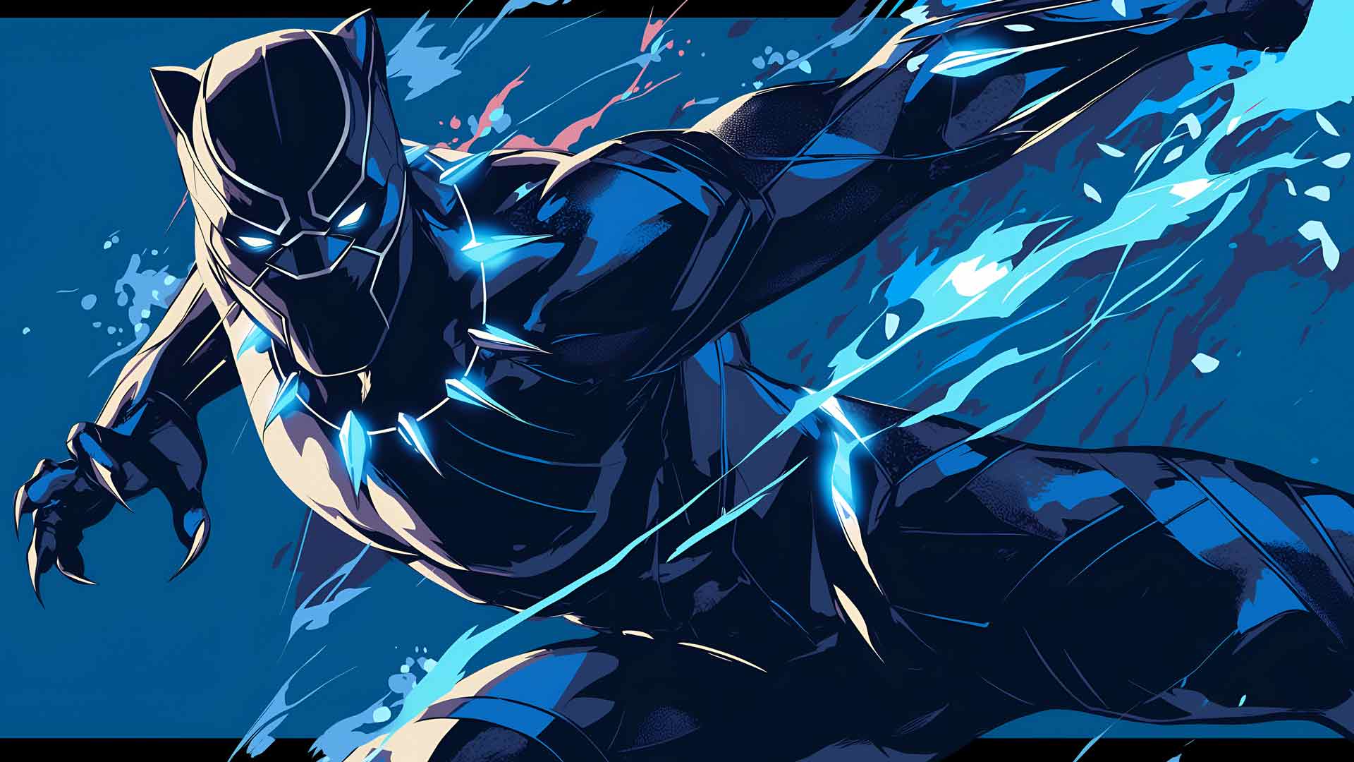 国王特查拉力量桌面壁纸