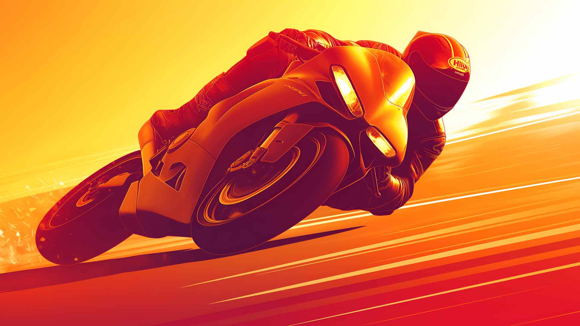 摩托车速度精华桌面壁纸