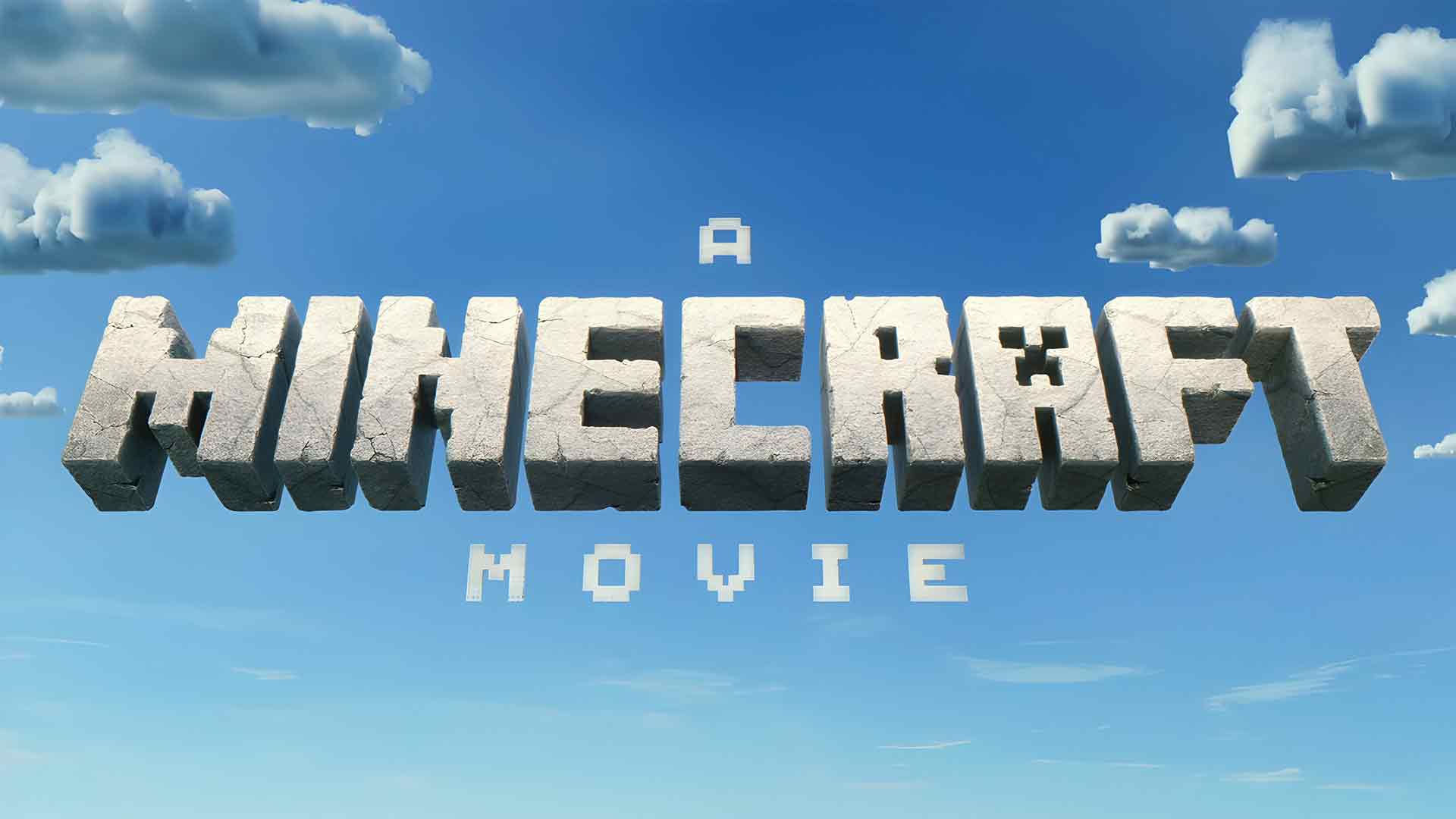 Minecraft 电影标志标题壁纸