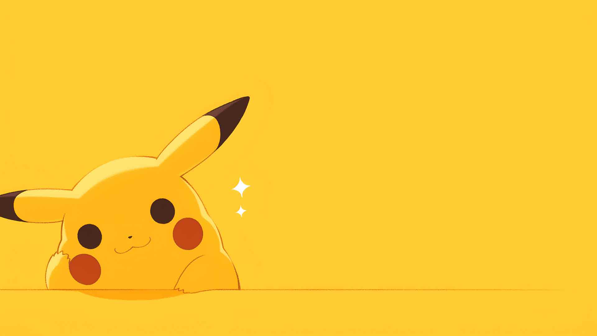 宠物小精灵皮卡丘桌面壁纸