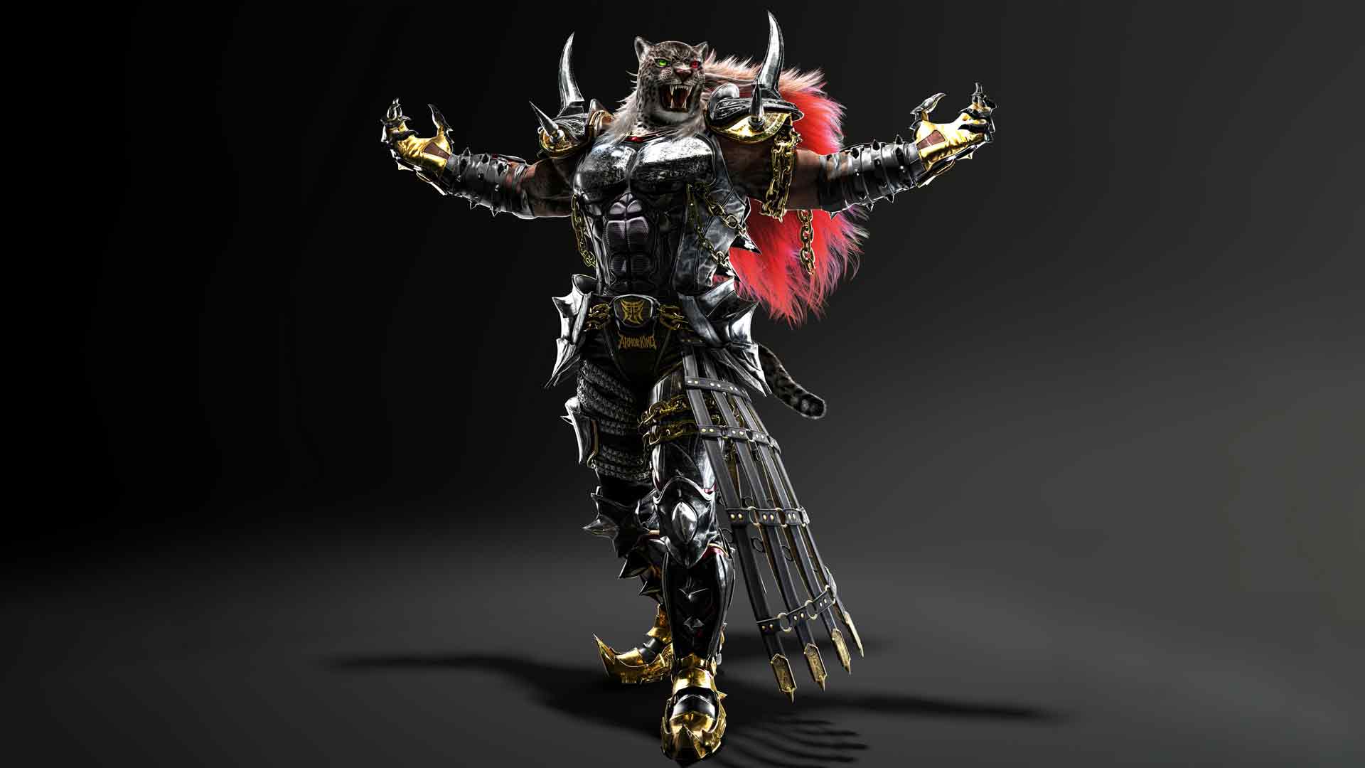 铁拳8盔甲王桌面壁纸