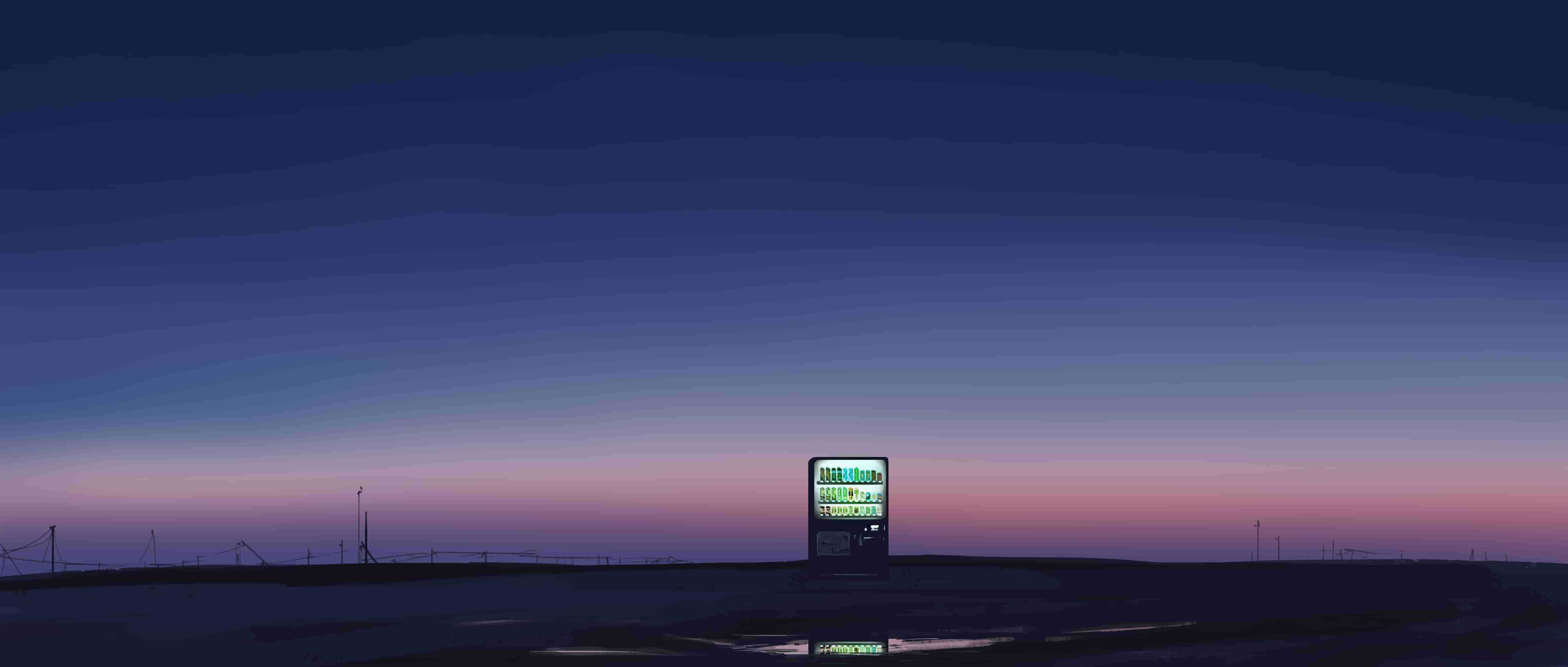 数字艺术 余晖自助贩卖机