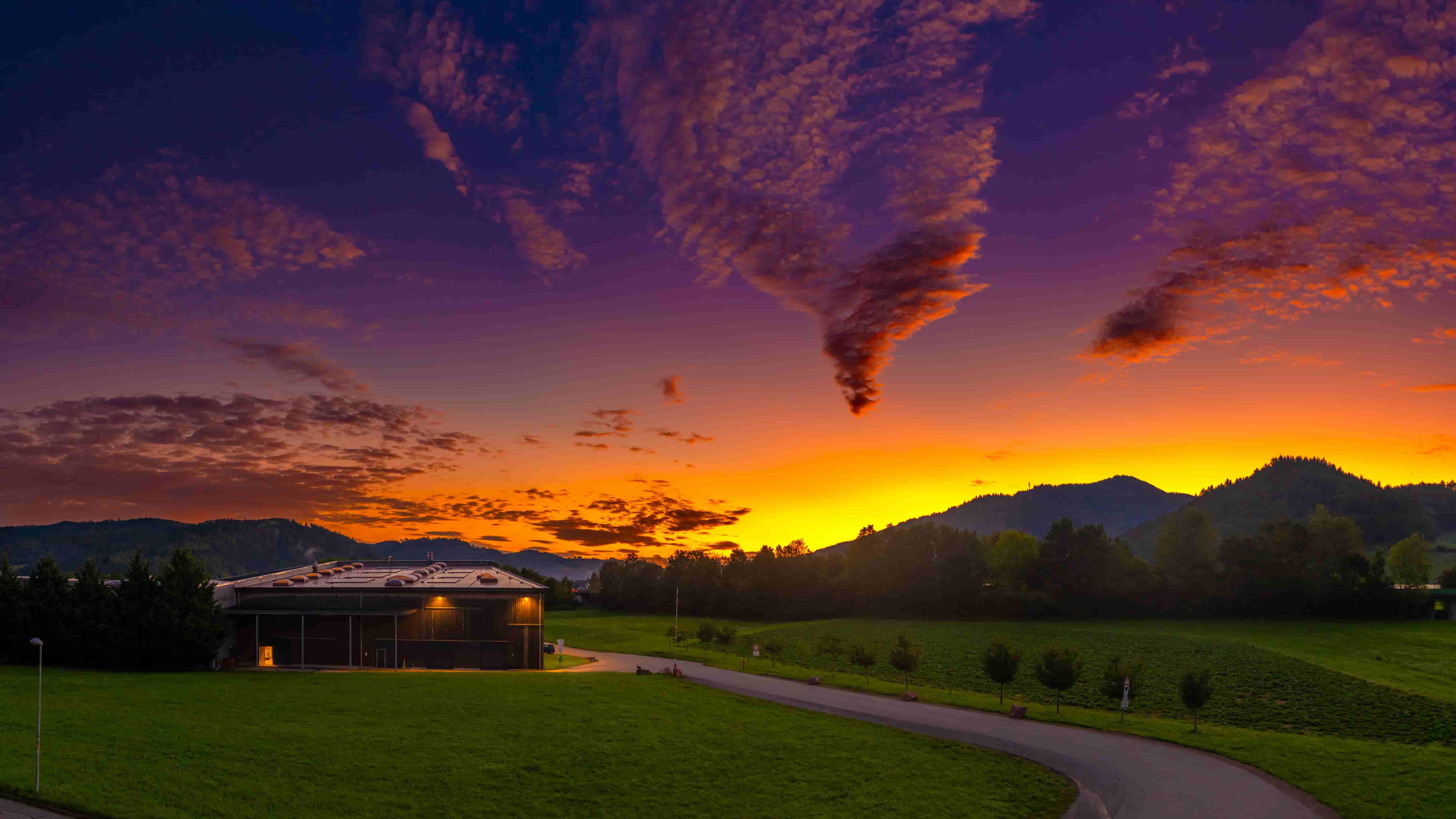 卡尔海因茨 克林贝伊 晚霞美景