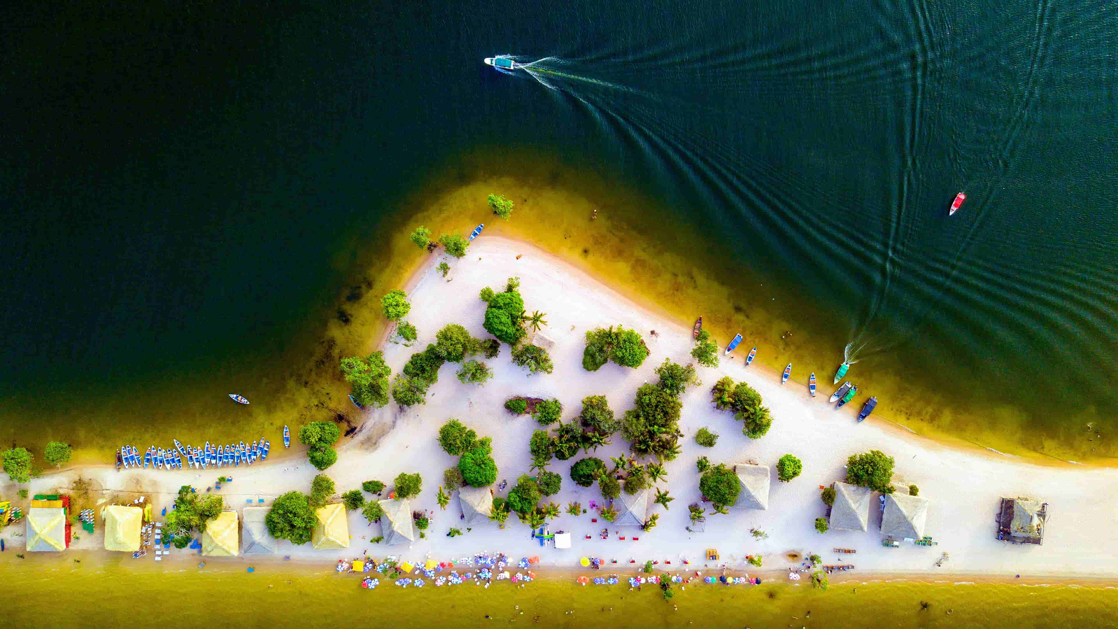 海岸海滩旅游 圣塔伦帕拉巴西 Bing