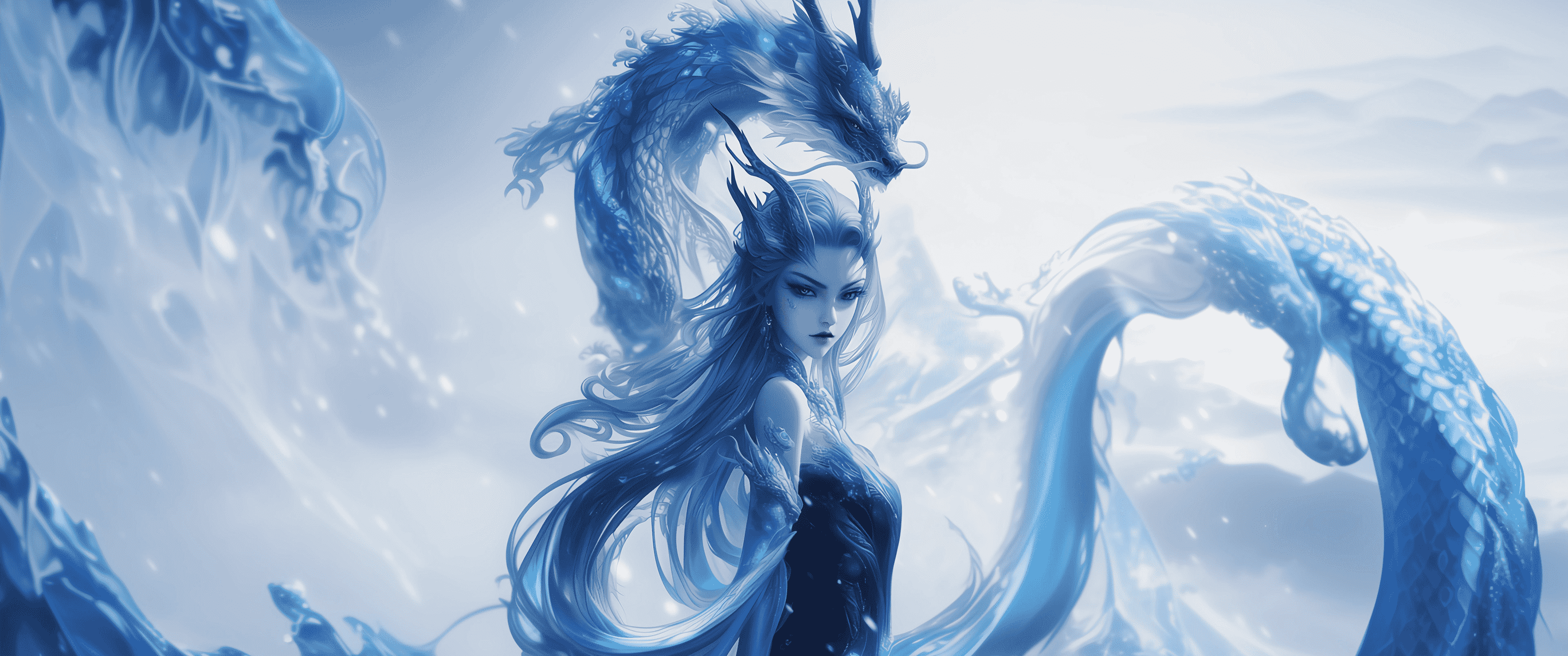 哪吒2西海龙王敖闰超清电脑壁纸