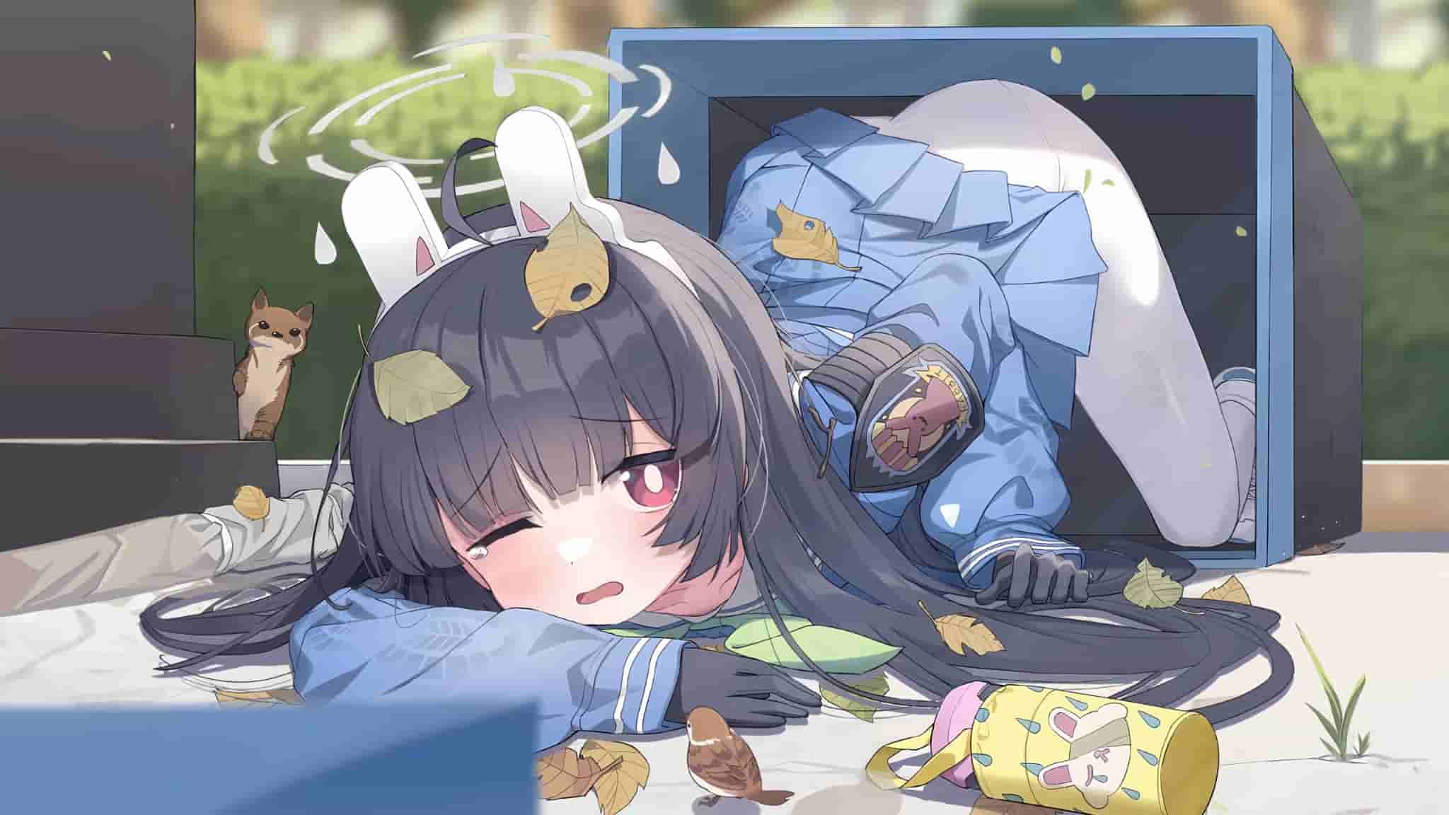 碧蓝档案-美游可爱超萌游戏原画壁纸